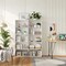 5-Tier Modern Bookcase with Open Storage Shelves and Durable MDF Frame